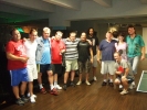 Hráči ping pong turnaje 7.8.2012 kulečník - billiard - snooker - ping pong - stolní tenis - Praha 10 - Harlequin Praha